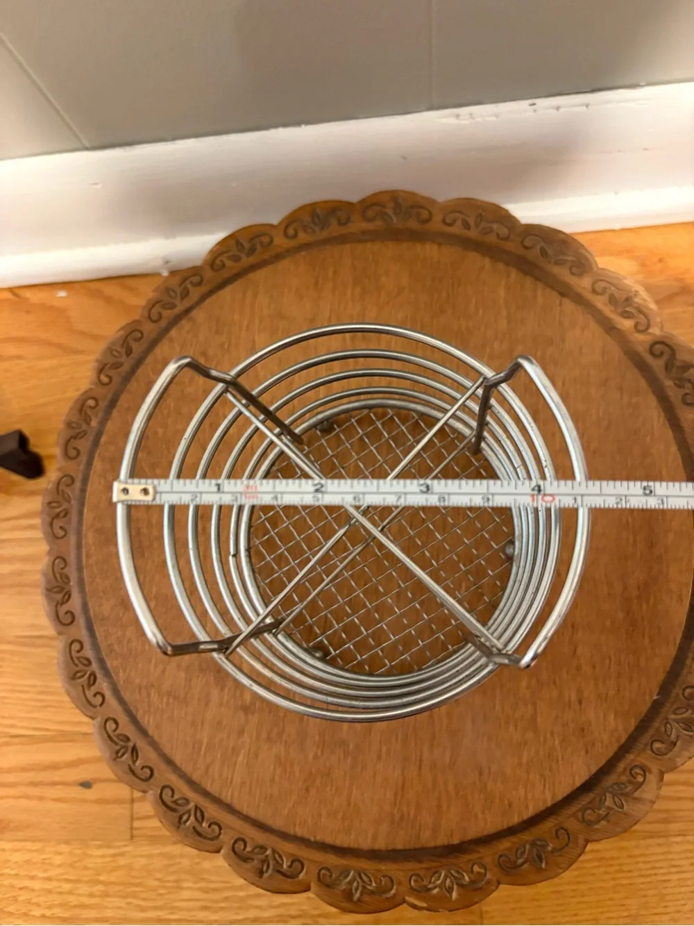 Silver Wire Utensil Holder